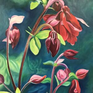 Jennifer Mallory-Welch, Red Columbine flowers