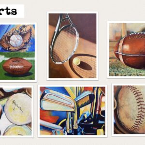 Sports Note cards, Jennifer Mallory-Welch